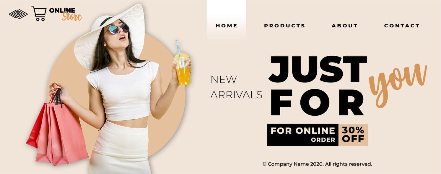 Build fashion ecommerce website with Shopify.